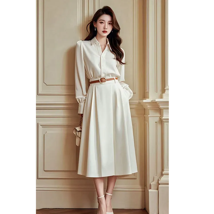 2025春季时尚气质高级感韩版轻奢高定法式套装显瘦减龄半身裙