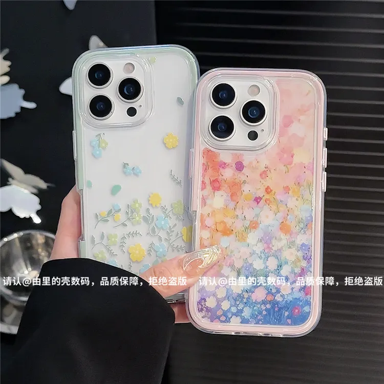 三合一炫彩适用苹果iPhone16/华为荣耀/OPPO/VIVO/小米手机壳爆款