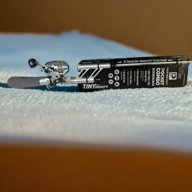 美国Profishiency路亚鱼竿，银色，拇指轮，封闭轮，冰钓轮，筏钓轮