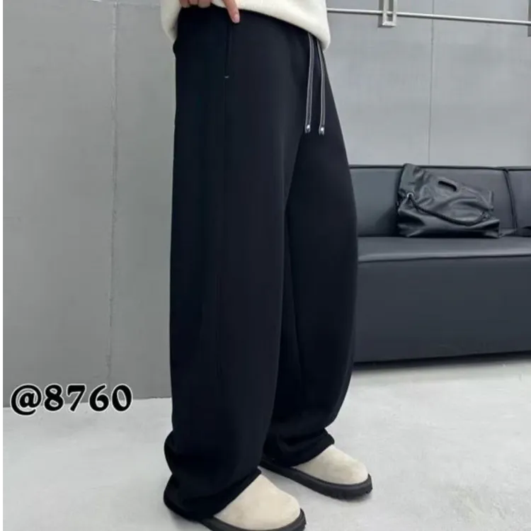 长裤休闲裤秋季男士水洗渐变卫裤垂感夏季潮流百搭宽松阔腿