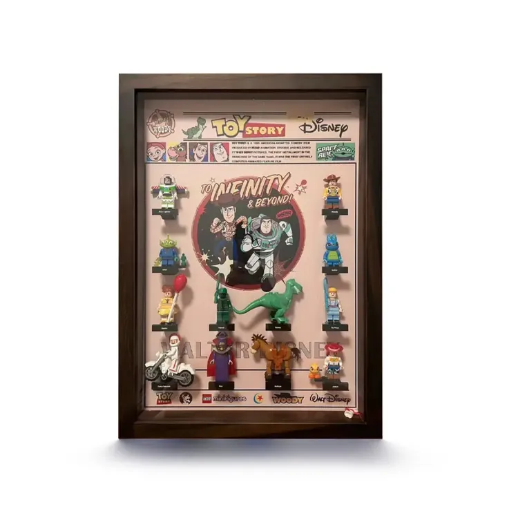 DIA适用于乐高玩具总动员 人仔展示框（不含积木）