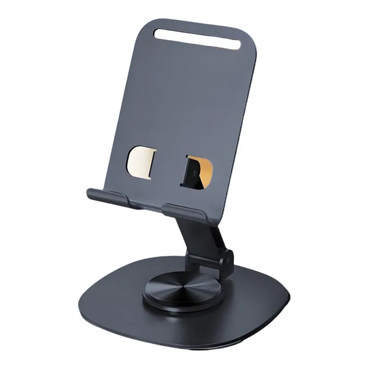 全金属旋转手机支架便携通用可折叠懒人多功能手机桌面支架床头