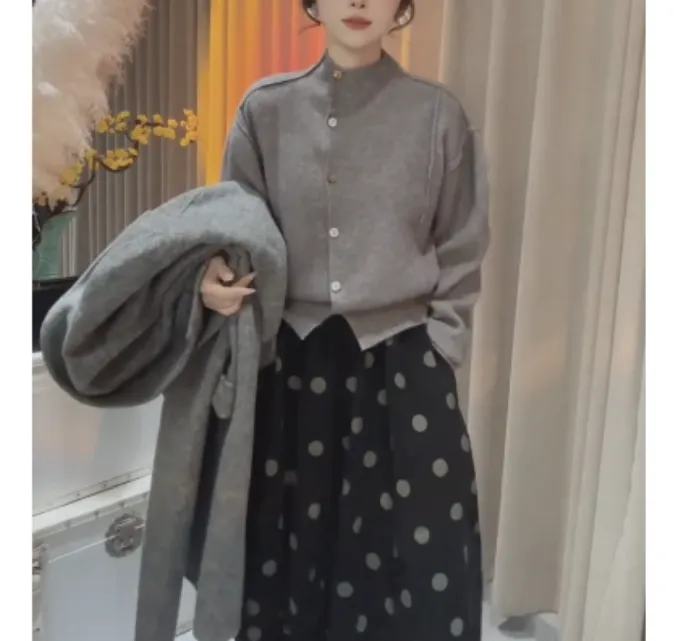 2024春季新款时尚女装网红潮流韩版洋气休闲外套半身裙LOLi