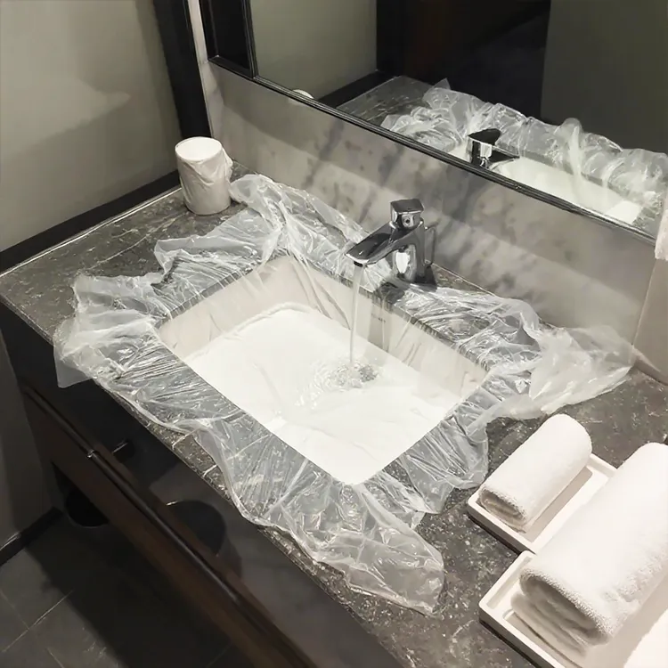 旅行住酒店洗衣服神器一次性洗脸盆出差便携洗衣袋隔脏膜旅游好物