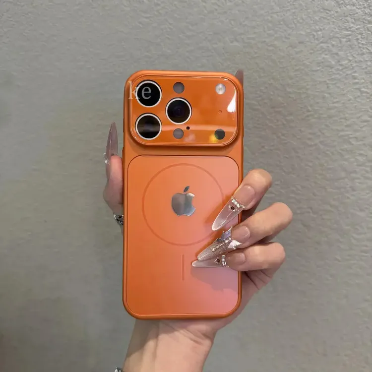 秒变iPhone17大视窗磨砂磁吸适用17promax手机壳17pro防指纹防摔