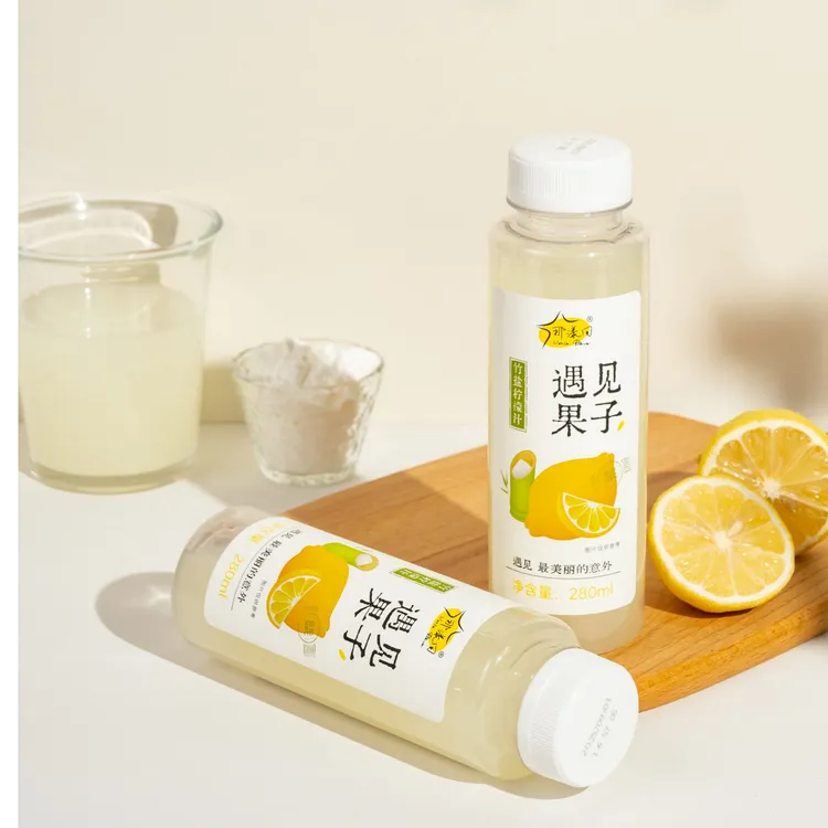 那漾田 【达人专属】竹盐柠檬水0脂0香精酸甜解腻NFC原榨柠檬汁饮品