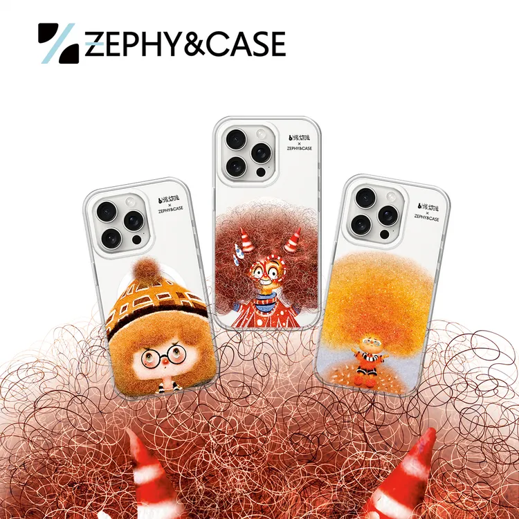 ZEPHY&CASE｜爆炸强 合作系列 磨砂IMD iPhone手机壳16/15/14