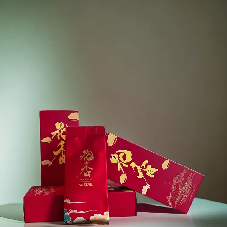 福建乌龙茶花香茶大红袍碳焙福建特产浓香型特色茶叶2小包/盒