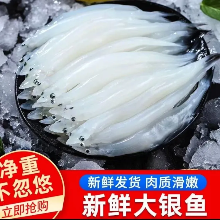 二龙湖冷水银鱼250g(8_10cm)一级水源保护地非人工喂养淡水银鱼