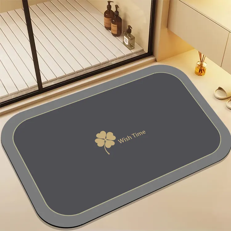 防潮透气浴室速干吸水防滑软垫卫生间浴室吸水垫柔软家用脚垫地垫