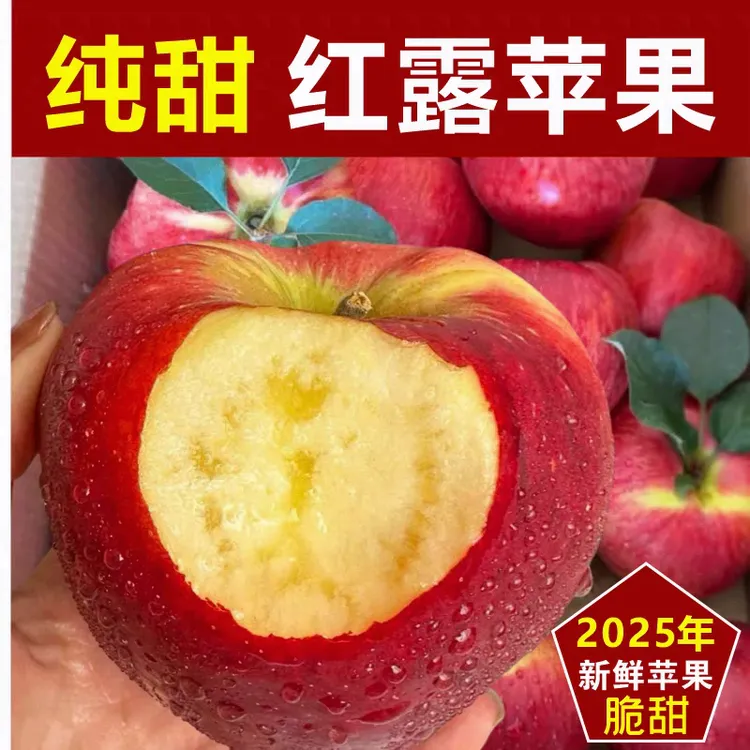 昭通小苹果2025云南昭通红露丑苹果冰糖心新鲜孕妇水果威宁苹果