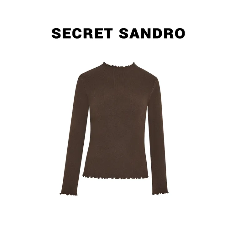 【花边打底】Secret Sandro 楚楚  毛针织衫 M85299256C