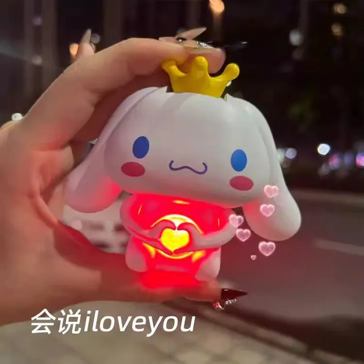 iloveyou语音玩具情人节表白神器比心会说话玉桂iloveyou语音玩具