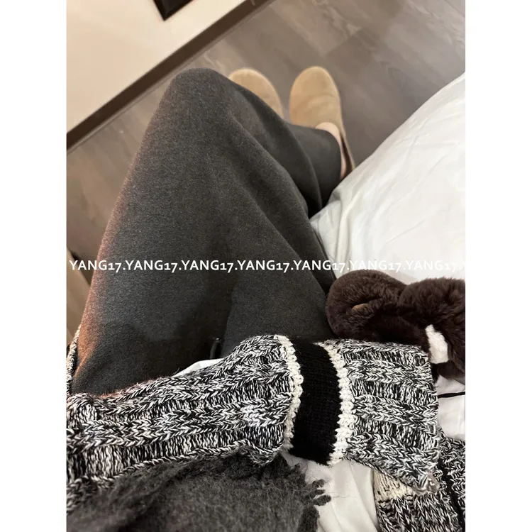 杨十七 一条秋冬B败的糯叽叽半身长裙好穿!秋季新款裙子半身裙