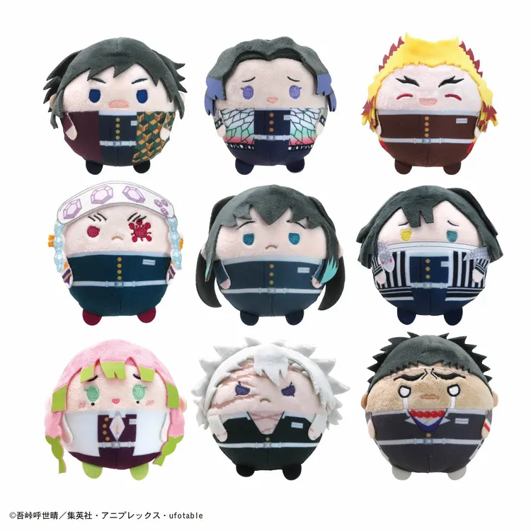 鬼灭之刃圆滚滚.6毛绒盲盒