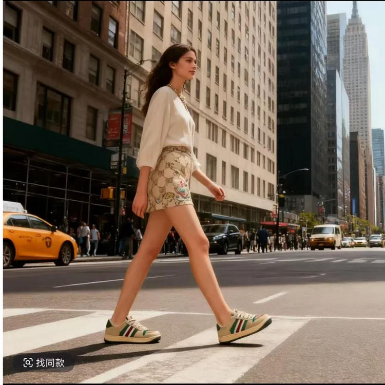 【女款-轻奢设计】酷奇轻奢时尚百搭休闲低帮复古潮鞋女士休闲板鞋