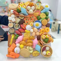 【艾】早餐点心玩具模型57件多种款式随机发