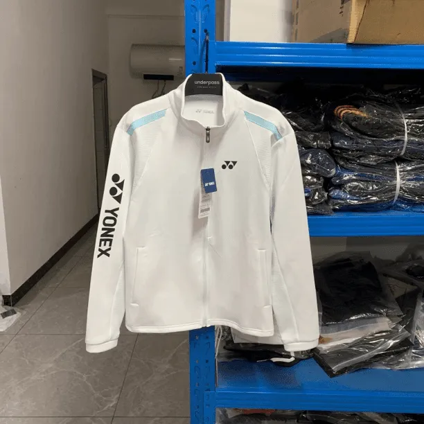 2025新款秋冬国家队长袖羽毛球服男士防风日常训练外套女时尚百搭