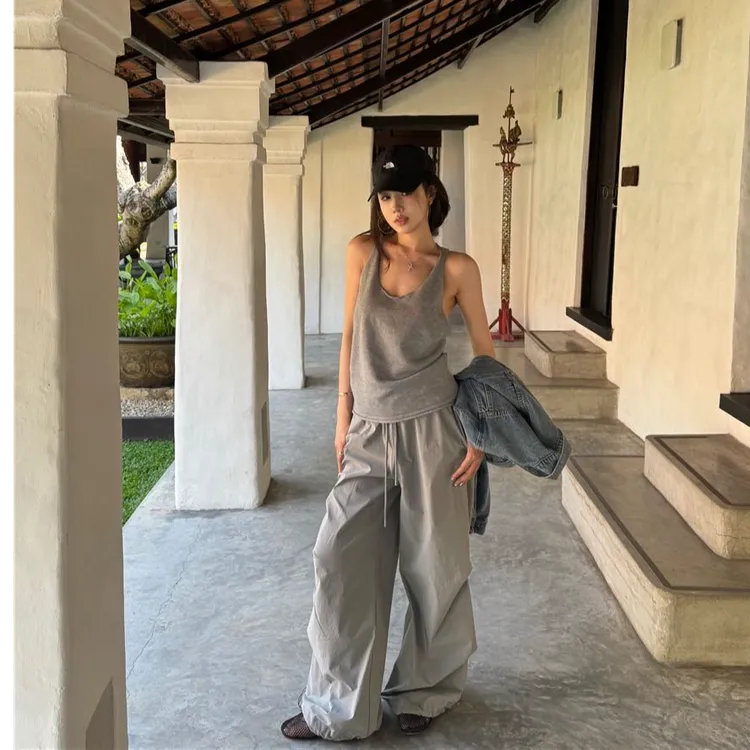 2025春季新款时尚背心气质显瘦洋气休闲百搭外穿宽松打底背心吊带