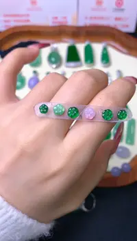 【闪购商品】定制翡翠未镶嵌裸石（镶嵌定制）