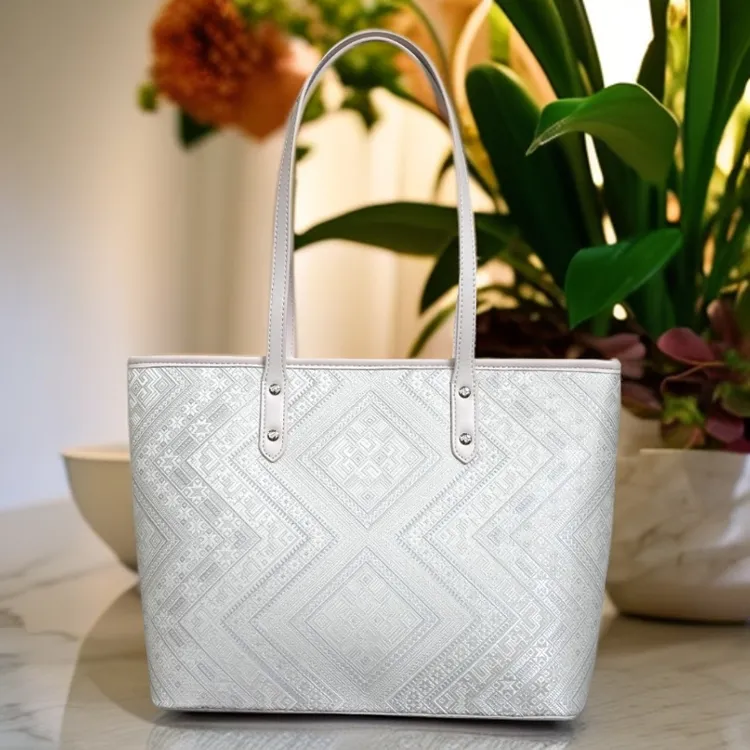 2025流行女包壮锦大托特包拉链民族风斜挎单肩包新款百搭包包送礼