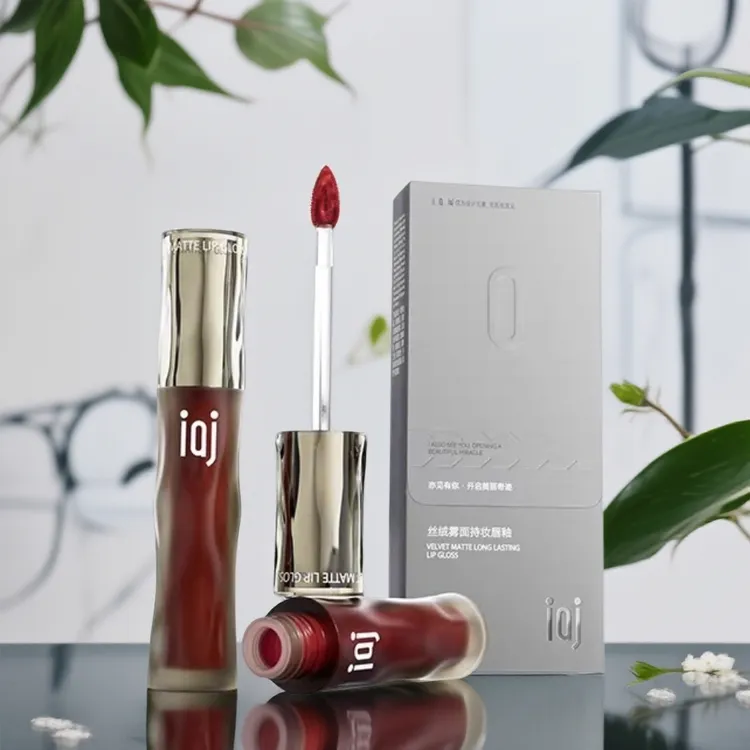 iaj丝绒雾面持妆唇釉 女神系彩妆哑光轻薄传显白日常持久持妆唇釉