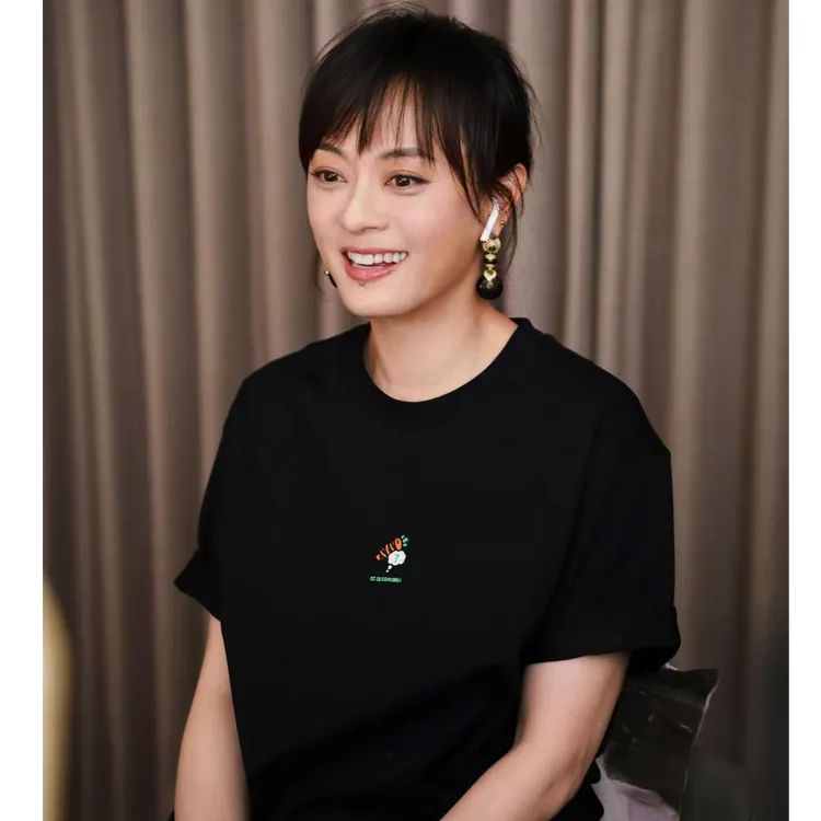 NPC潮牌100%棉CC小胡萝卜印花短袖T恤男趣味亲肤透气CC54TE43