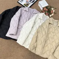 【断码清版】95白鸭绒轻薄款宽松女羽绒服短款