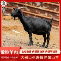 （羊肉散称）大别山散养黑山羊羊肉1-100号 现场散称冷链包邮