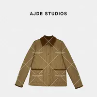 AJDE｜短款BR绗缝谷仓夹克 01秋冬穿搭
