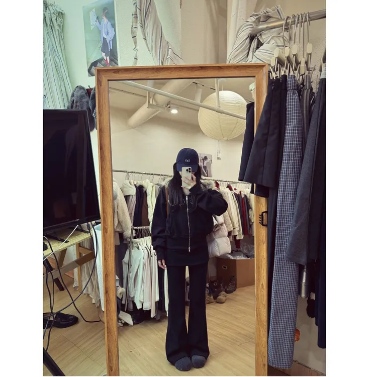 【dd】加绒加厚蝴蝶结屁帘裤遮胯显瘦