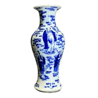 24220404x青花八仙人物故事纹观音瓶