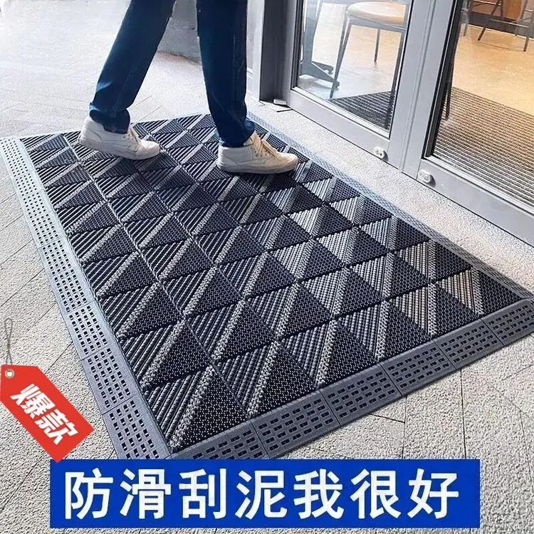 室外防滑地垫商用门口刮泥门垫户外地毯防水除尘加厚裁剪大面积