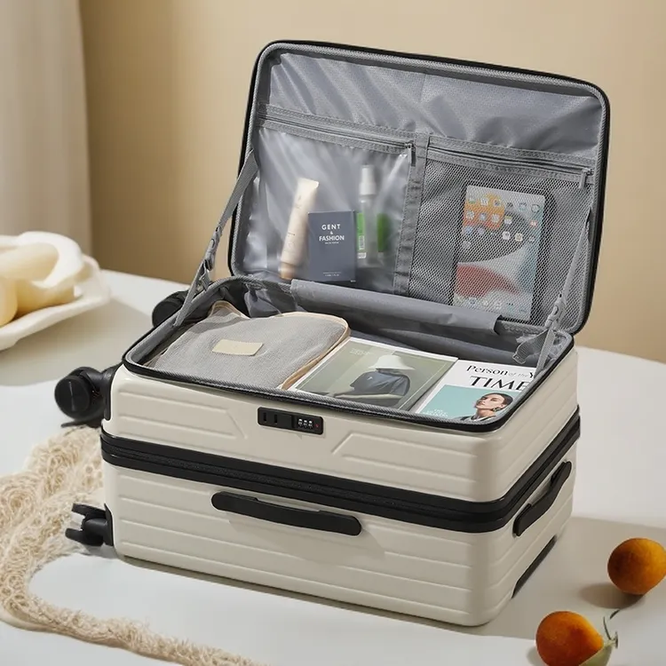 深仓1/9侧开多功能行李箱便携式拉杆箱密码箱最新款2025款爆款