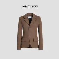 FOREVERCAN“巴利那”极简高级感立裁收腰西装外套上衣 SC22802