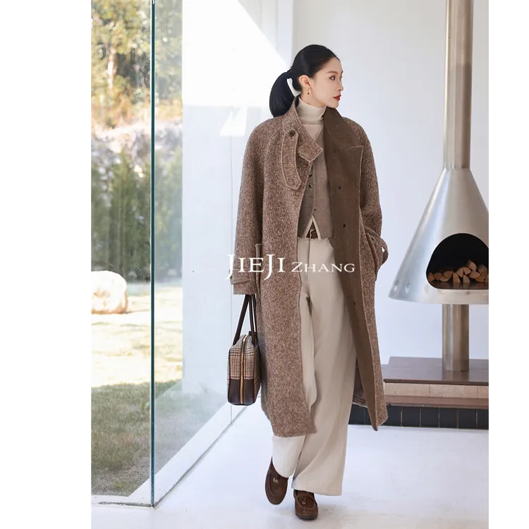 满目ManMu【张琪专属】老钱风秋季通勤休闲百搭裤子350897