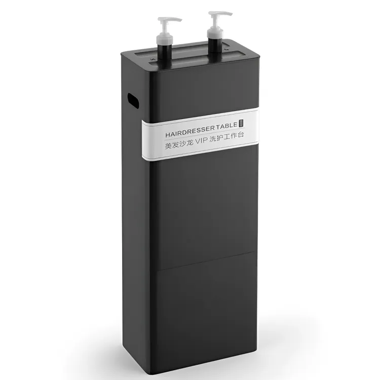 理发店洗发水置物架收纳盒美发店发廊洗护工具台收纳箱潮店专用