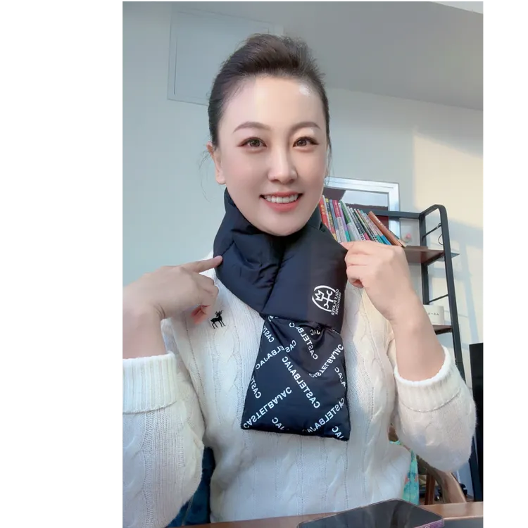 男女通用保暖百搭单色围巾长款加厚秋冬季时尚