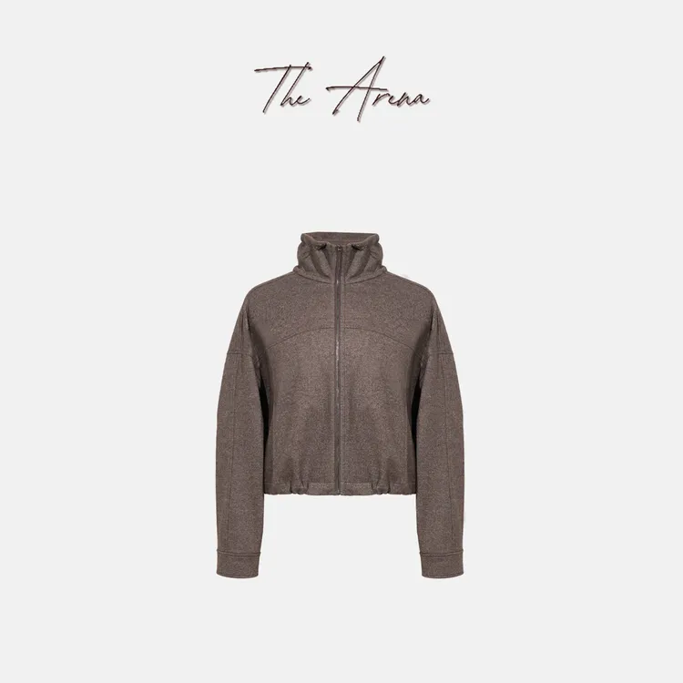 THEARENA“秋日温柔”羊毛混纺柔感轻盈外套夹克MX-58047