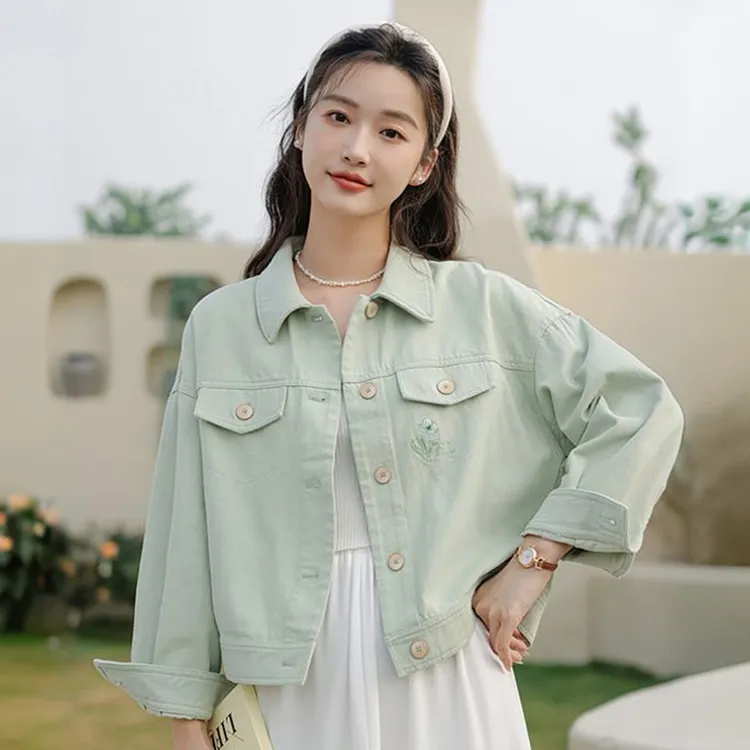 真维斯韩系时尚百搭炸街网红穿搭女装小个子春秋新款外套上衣LE