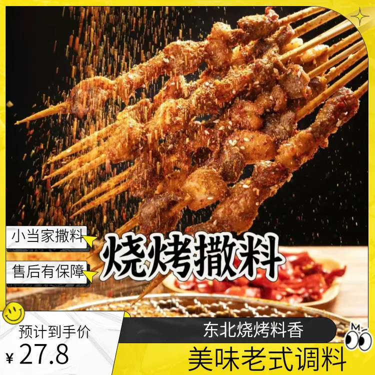 盛京小当家老式撒料东北烧烤烤肉香辣美味配料小包装