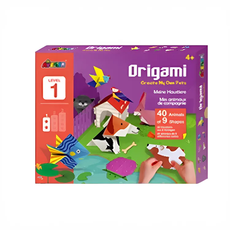 德国艾维尼儿童创意diy手作折纸专用纸低幼益智儿童手工剪纸立体