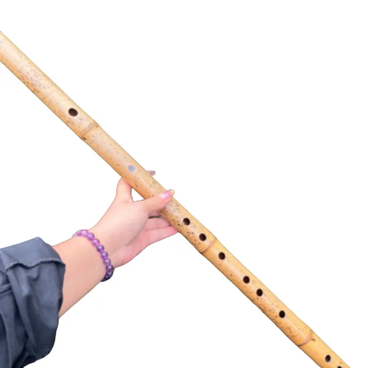 精制斑竹笛子高音好上自带震感