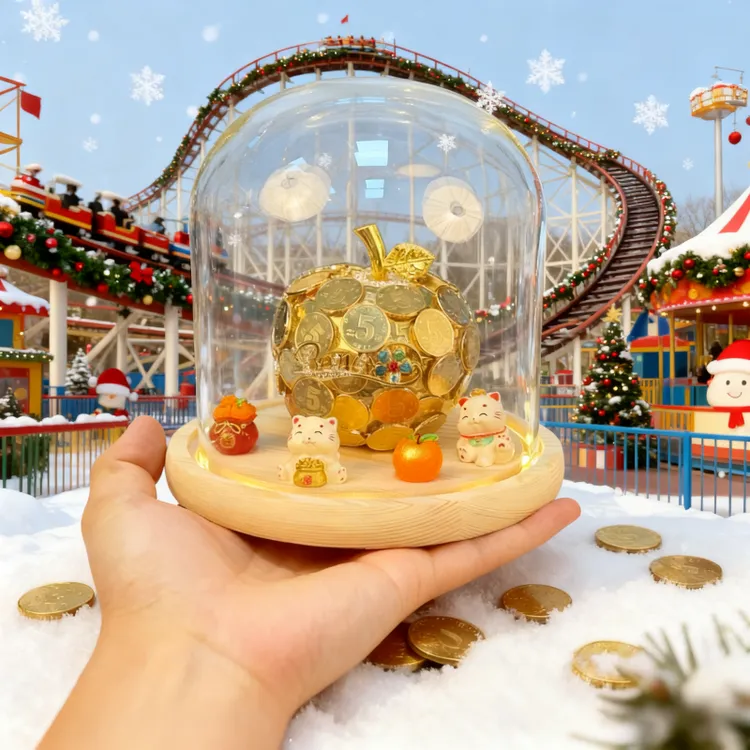 苹果DIY材料包老公配件纪念日走心送朋友硬币女生圣诞礼物爱心