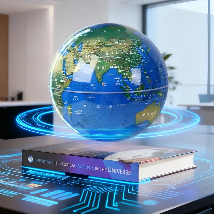磁悬浮地球仪旋转自转发光客厅书房办公室创意高档摆件生日礼物