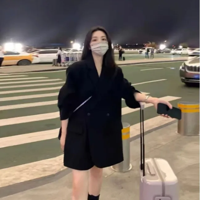 【锦鲤专属】2025新款春夏女士西装时尚气质长袖设计师修身016