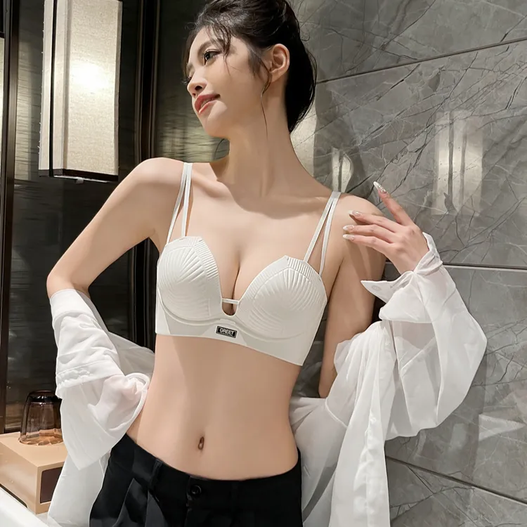 【小胸必备】无痕内衣女小胸聚拢无钢圈收副乳防下垂性感舒适文胸