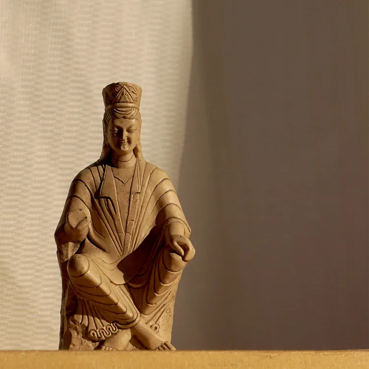 云冈第16窟被盗交脚菩萨冰箱贴