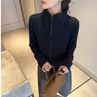 立领双拉链打底上衣B27