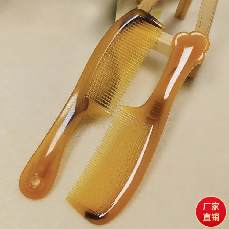 新款耐用家用大号牛筋熟料梳子折不易断防静电不掉齿直发专用美发